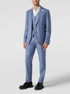 Blitzangebot ✨ JOOP! Collection Anzugweste Mit Ziernähten - Hellblau ⌛