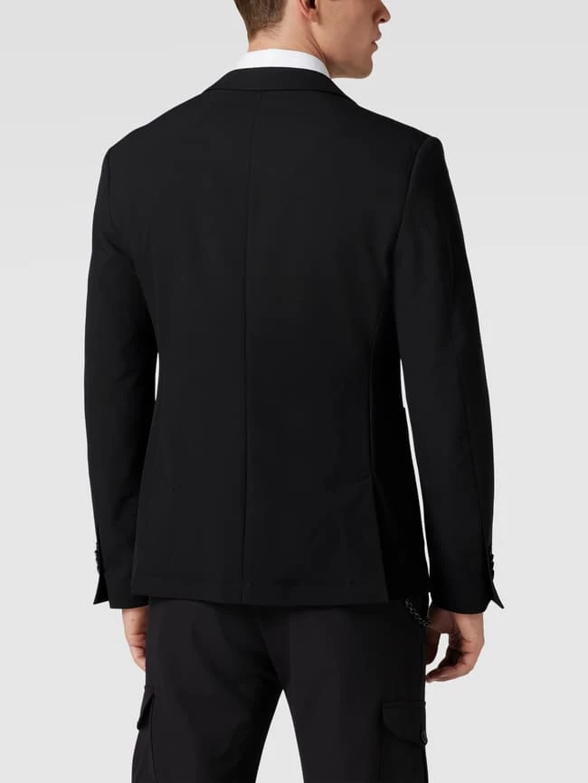 Schlussverkauf ? Cinque 2-Knopf-Sakko Mit Reverskragen Modell 'CiDrago' - Schwarz ? 5 Schlussverkauf ? Cinque 2-Knopf-Sakko Mit Reverskragen Modell 'CiDrago' - Schwarz ? – Bild 5