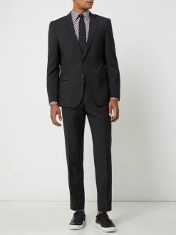 Bester Verkauf ? Strellson Regular Fit 2-Knopf-Sakko Aus Schurwolle - Schwarz ?