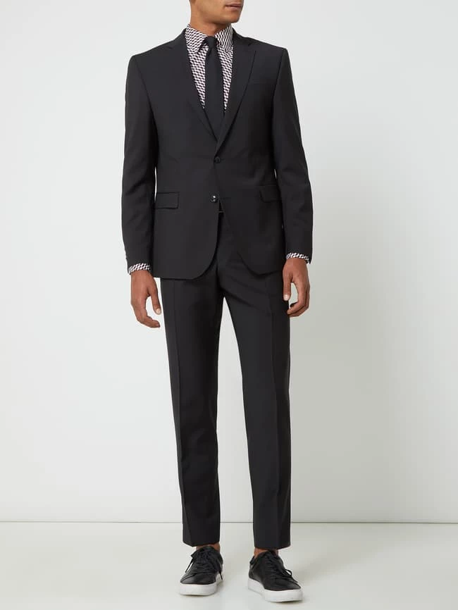 Bester Verkauf ? Strellson Regular Fit 2-Knopf-Sakko Aus Schurwolle - Schwarz ? 1 Bester Verkauf ? Strellson Regular Fit 2-Knopf-Sakko Aus Schurwolle - Schwarz ?