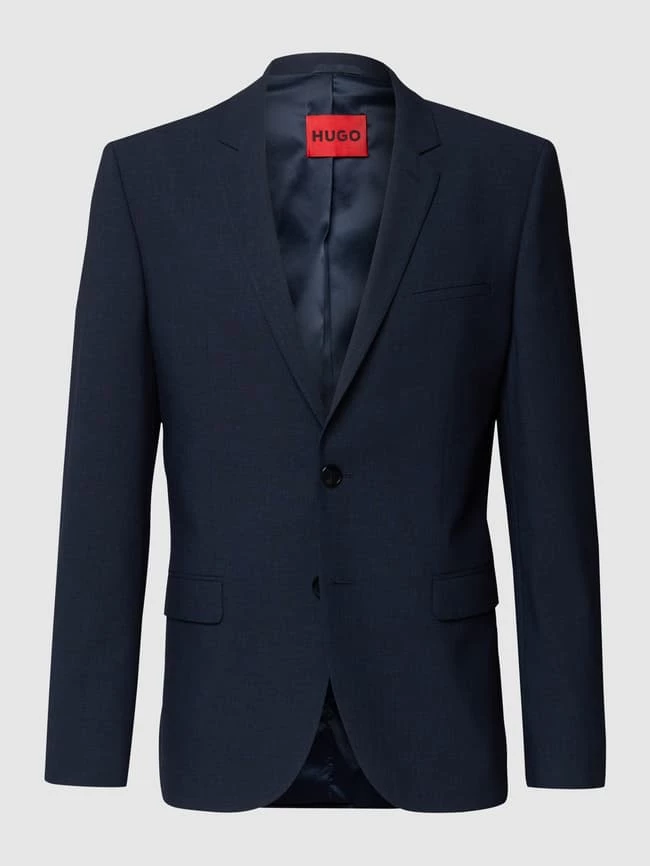 Großhandel ✨ HUGO 2-Knopf-Sakko Mit Reverskragen Modell 'Arti' - Marineblau ? 2 Großhandel ✨ HUGO 2-Knopf-Sakko Mit Reverskragen Modell 'Arti' - Marineblau ? – Bild 2