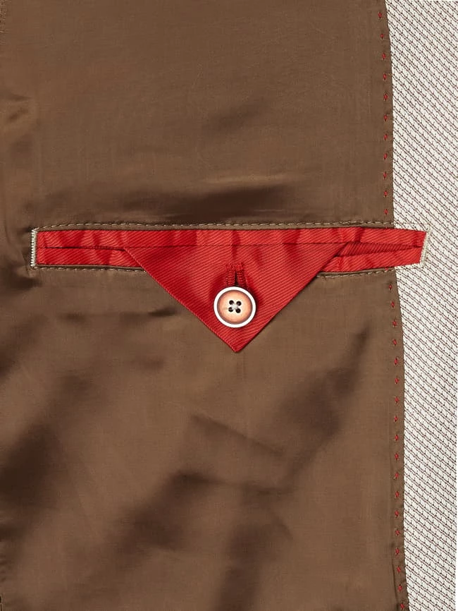 Neu ? Cinque Slim Fit 2-Knopf-Sakko Mit Webstruktur Modell 'Cidati' - Beige ? 3 Neu ? Cinque Slim Fit 2-Knopf-Sakko Mit Webstruktur Modell 'Cidati' - Beige ? – Bild 3