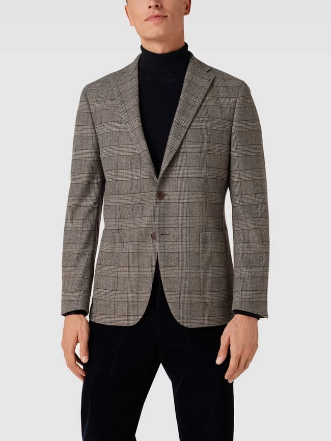 Beste Bewertungen von ✔️ DIGEL Modern Fit 2-Knopf-Sakko Mit Glencheck-Muster Modell 'Edward' - Mittelbraun ? 4 Beste Bewertungen von ✔️ DIGEL Modern Fit 2-Knopf-Sakko Mit Glencheck-Muster Modell 'Edward' - Mittelbraun ? – Bild 4