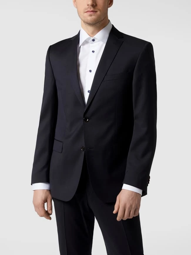 Aktion ❤️ Carl Gross 2-Knopf-Sakko Aus Reiner Schurwolle - Marineblau ? 4 Aktion ❤️ Carl Gross 2-Knopf-Sakko Aus Reiner Schurwolle - Marineblau ? – Bild 4