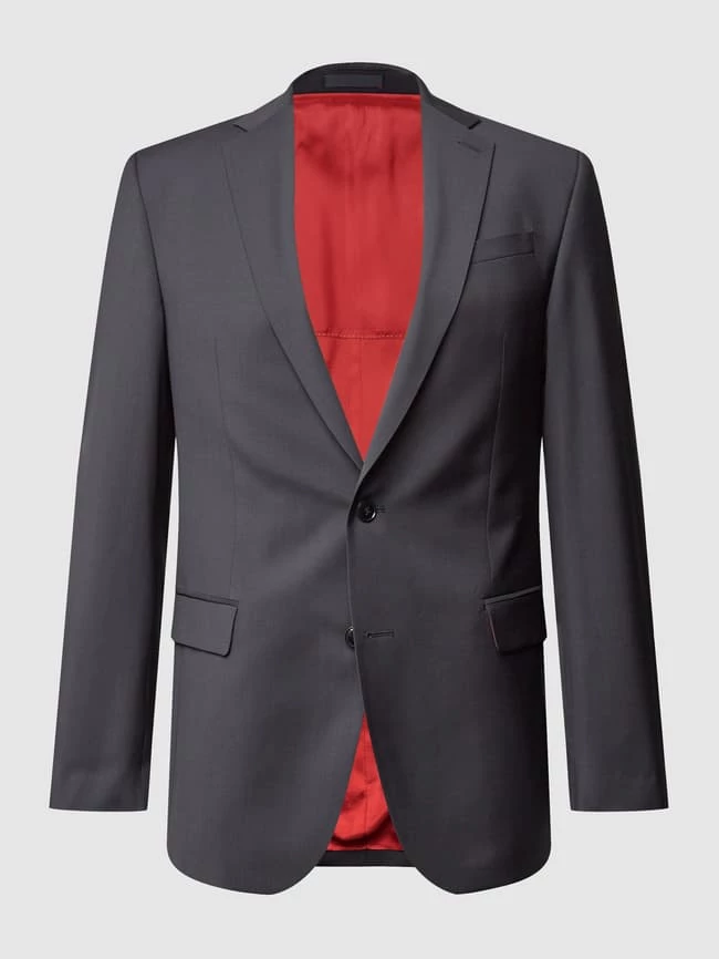 Bester Verkauf ? Strellson Regular Fit 2-Knopf-Sakko Aus Schurwolle - Schwarz ? 2 Bester Verkauf ? Strellson Regular Fit 2-Knopf-Sakko Aus Schurwolle - Schwarz ? – Bild 2