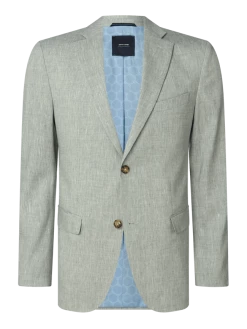 Beste Bewertungen von ? Pierre Cardin Modern Fit 2-Knopf-Sakko Aus Leinenmischung Modell 'Aito' - 'Futureflex' - Hellgrün ?
