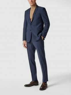 Coupon ? Strellson Slim Fit 2-Knopf-Sakko Mit Stretch-Anteil 'Flex Cross' - Marineblau ?