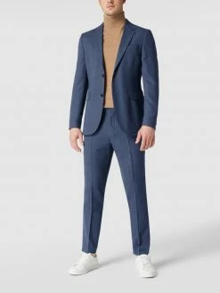 Coupon ? Tiger Of Sweden Regular Fit Anzughose 'Traveler' Mit Stretch-Anteil Modell 'Thodd' - Blau ?