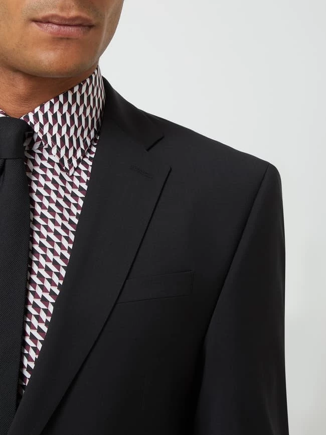 Bester Verkauf ? Strellson Regular Fit 2-Knopf-Sakko Aus Schurwolle - Schwarz ? 3 Bester Verkauf ? Strellson Regular Fit 2-Knopf-Sakko Aus Schurwolle - Schwarz ? – Bild 3