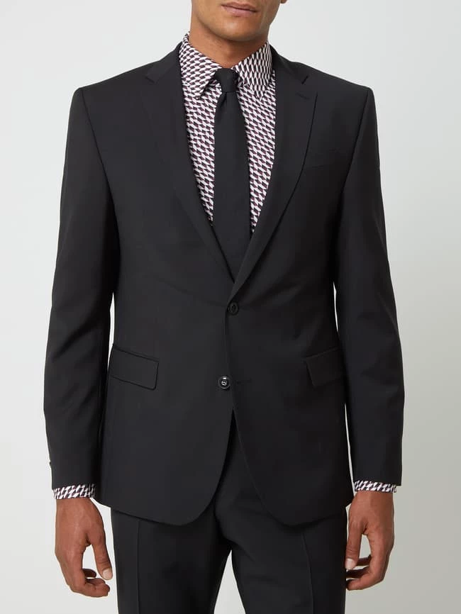 Bester Verkauf ? Strellson Regular Fit 2-Knopf-Sakko Aus Schurwolle - Schwarz ? 4 Bester Verkauf ? Strellson Regular Fit 2-Knopf-Sakko Aus Schurwolle - Schwarz ? – Bild 4