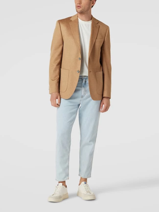 Rabatt ? BOSS Kaschmir-Sakko Mit 2-Knopfleiste Modell 'Janson' - Beige ? 1 Rabatt ? BOSS Kaschmir-Sakko Mit 2-Knopfleiste Modell 'Janson' - Beige ?