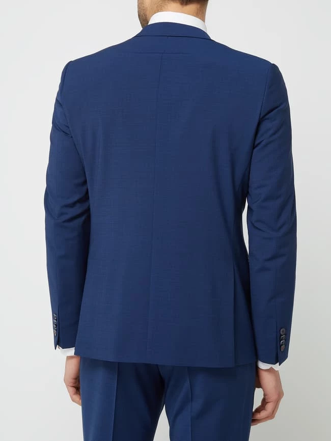 Blitzangebot ? Roy Robson Extra Slim Fit 2-Knopf-Sakko Mit Schurwoll-Anteil - Blau ? 7 Blitzangebot ? Roy Robson Extra Slim Fit 2-Knopf-Sakko Mit Schurwoll-Anteil - Blau ? – Bild 7