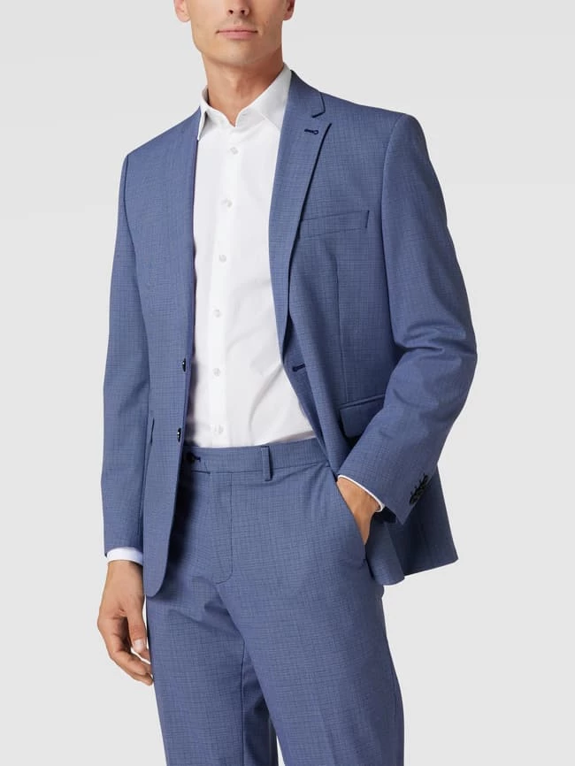 Blitzangebot ? Christian Berg Men 2-Knopf-Sakko Mit Stretch-Anteil - Blau ⌛ 4 Blitzangebot ? Christian Berg Men 2-Knopf-Sakko Mit Stretch-Anteil - Blau ⌛ – Bild 4