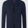 Angebote ? Drykorn Slim Fit 2-Knopf-Sakko Mit Webstruktur Modell 'Whitston' - Marineblau ?