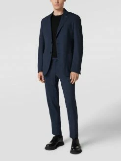 Schlussverkauf ? CG - Club Of Gents Hose Mit Bundfalten Modell 'Charlie' - Blau ?