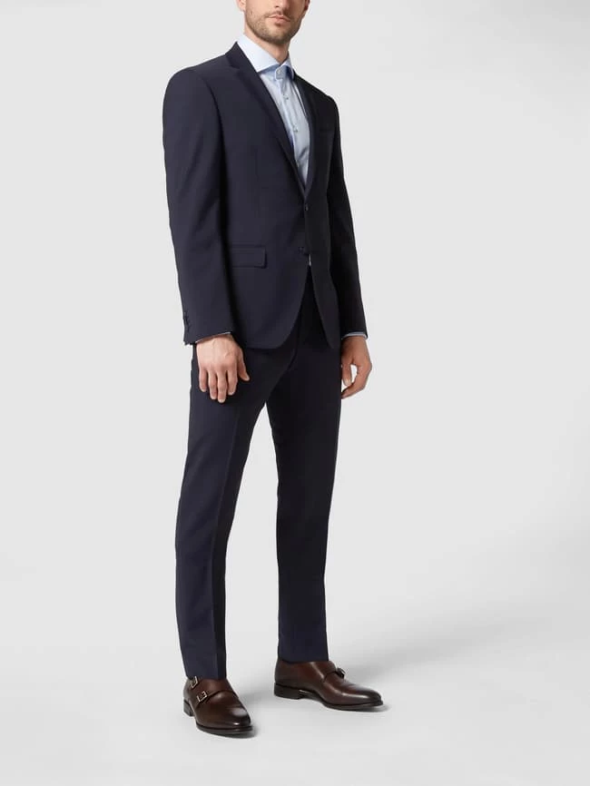 Auslauf ? Daniel Hechter Modern Fit 2-Knopf-Sakko Mit Stretch-Anteil - Marineblau ? 1 Auslauf ? Daniel Hechter Modern Fit 2-Knopf-Sakko Mit Stretch-Anteil - Marineblau ?