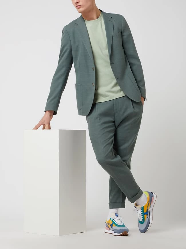 Neu ? Strellson Slim Fit 2-Knopf-Sakko Mit Stretch-Anteil Modell 'Acon' - Gras Grün ? 1 Neu ? Strellson Slim Fit 2-Knopf-Sakko Mit Stretch-Anteil Modell 'Acon' - Gras Grün ?