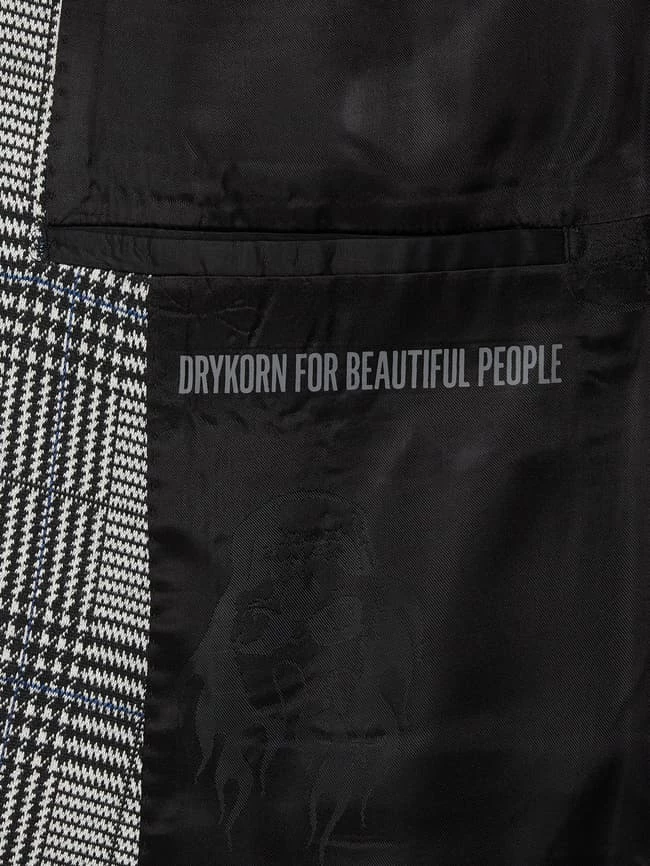 Bester Verkauf ⭐ Drykorn Slim Fit 2-Knopf-Sakko Mit Glencheck Modell 'Hurley' - Hellgrau ? 6 Bester Verkauf ⭐ Drykorn Slim Fit 2-Knopf-Sakko Mit Glencheck Modell 'Hurley' - Hellgrau ? – Bild 6