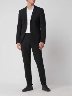 Aktion ? Esprit Collection Slim Fit 2-Knopf-Sakko Mit Stretch-Anteil - Schwarz ⌛