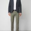 Neu ? Selected Homme Slim Fit 2-Knopf-Sakko Mit Webmuster - Blau ?