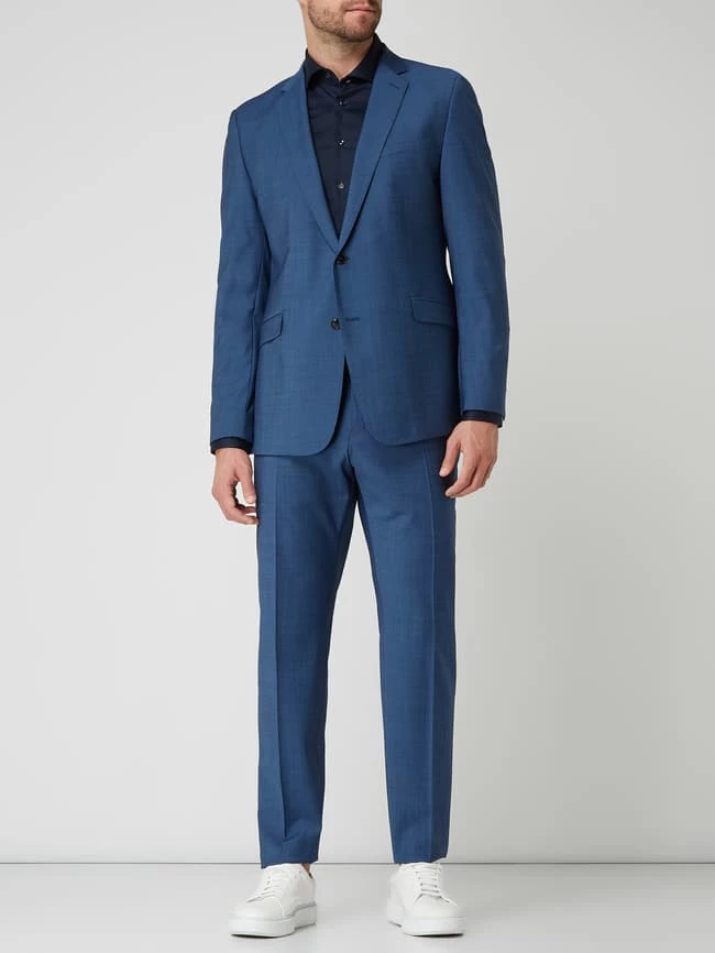 Top 10 ? Strellson Slim Fit 2-Knopf-Sakko Mit Stretch-Anteil Modell 'Allen' - Blau ? 1 Top 10 ? Strellson Slim Fit 2-Knopf-Sakko Mit Stretch-Anteil Modell 'Allen' - Blau ?