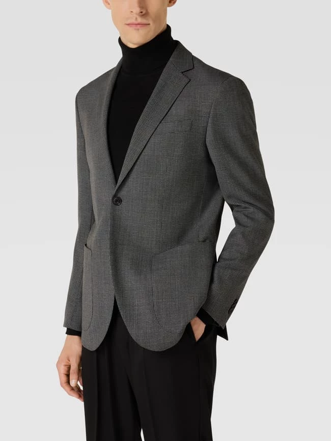 Schlussverkauf ? JOOP! Collection Sakko Mit Allover-Muster Modell 'Dash' - Mittelgrau ✨ 4 Schlussverkauf ? JOOP! Collection Sakko Mit Allover-Muster Modell 'Dash' - Mittelgrau ✨ – Bild 4