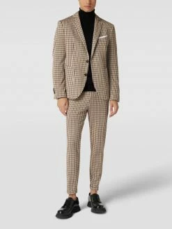 Großhandel ? Cinque Slim Fit 2-Knopf-Sakko Mit Karomuster - Sand ?