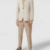 Aktion ? BOSS Slim Fit 2-Knopf-Sakko Mit Reverskragen - Beige ?