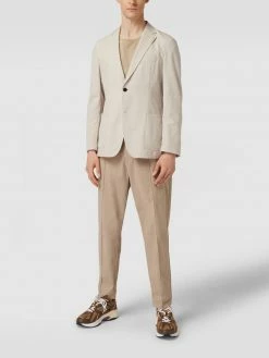 Aktion ? BOSS Slim Fit 2-Knopf-Sakko Mit Reverskragen - Beige ?