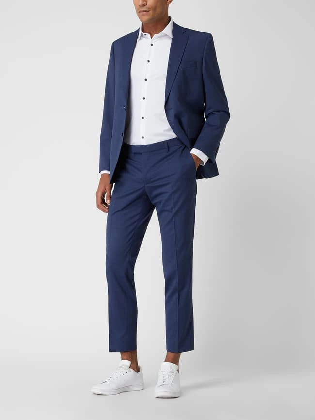 Bestes Angebot ? Pierre Cardin Anzughose Mit Schurwoll-Anteil Modell 'Ryan' - 'Futureflex' - Blau ❤️ 1 Bestes Angebot ? Pierre Cardin Anzughose Mit Schurwoll-Anteil Modell 'Ryan' - 'Futureflex' - Blau ❤️