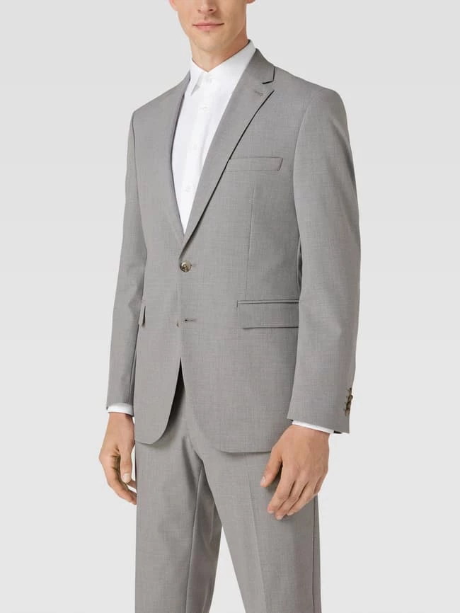 Bester Verkauf ? Christian Berg Men 2-Knopf-Sakko Mit Stretch-Anteil - Hellgrau ? 4 Bester Verkauf ? Christian Berg Men 2-Knopf-Sakko Mit Stretch-Anteil - Hellgrau ? – Bild 4