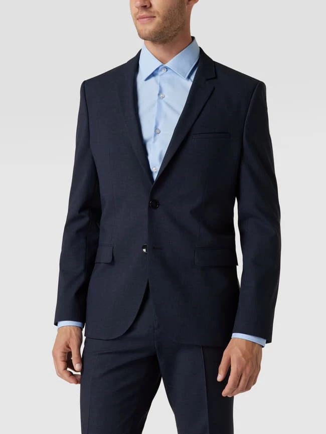 Großhandel ✨ HUGO 2-Knopf-Sakko Mit Reverskragen Modell 'Arti' - Marineblau ? 4 Großhandel ✨ HUGO 2-Knopf-Sakko Mit Reverskragen Modell 'Arti' - Marineblau ? – Bild 4