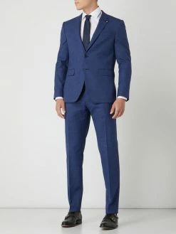 Blitzangebot ⌛ Tommy Hilfiger Slim Fit 2-Knopf-Sakko Aus Schurwollmischung - Blau ❤️