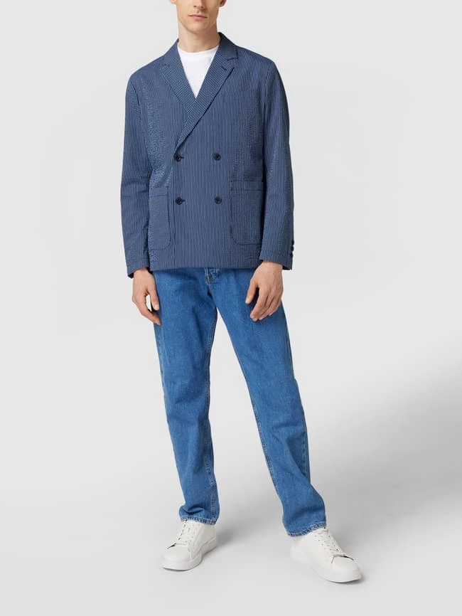 Blitzangebot ? Drykorn Sakko Mit Nadelstreifen - Dunkelblau ? 1 Blitzangebot ? Drykorn Sakko Mit Nadelstreifen - Dunkelblau ?