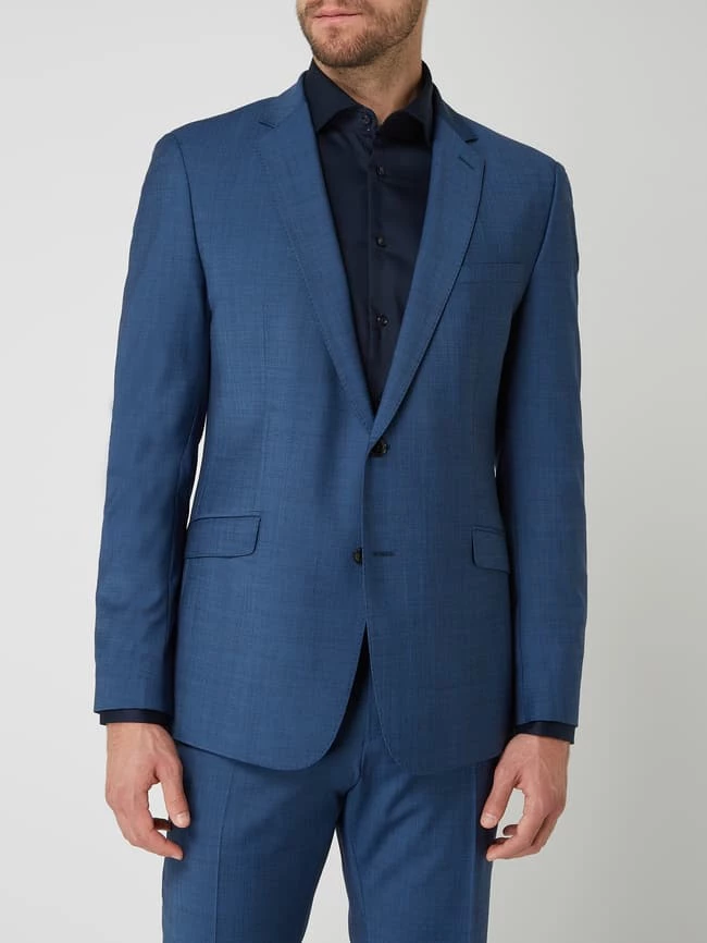 Top 10 ? Strellson Slim Fit 2-Knopf-Sakko Mit Stretch-Anteil Modell 'Allen' - Blau ? 4 Top 10 ? Strellson Slim Fit 2-Knopf-Sakko Mit Stretch-Anteil Modell 'Allen' - Blau ? – Bild 4