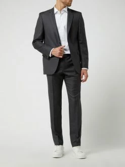 Schlussverkauf ⭐ DIGEL Modern Fit 2-Knopf-Sakko Aus Schurwolle Modell 'Duncan' - Anthrazit ?