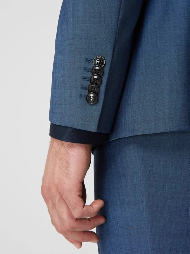 Top 10 ? Strellson Slim Fit 2-Knopf-Sakko Mit Stretch-Anteil Modell 'Allen' - Blau ? 3 Top 10 ? Strellson Slim Fit 2-Knopf-Sakko Mit Stretch-Anteil Modell 'Allen' - Blau ? – Bild 3
