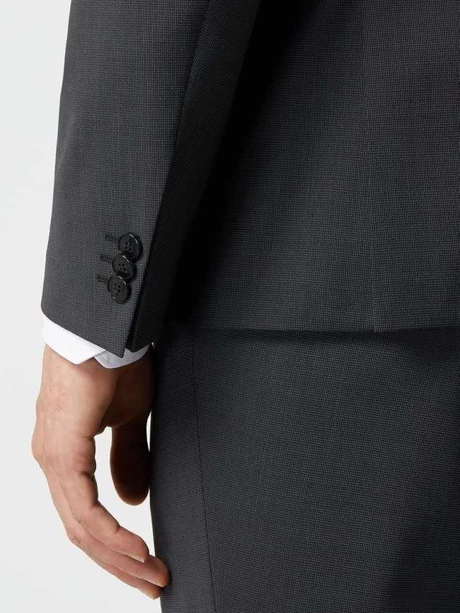 Neu ? HUGO Extra Slim Fit 2-Knopf-Sakko Mit Stretch-Anteil Modell 'Arti' - Silber ? 3 Neu ? HUGO Extra Slim Fit 2-Knopf-Sakko Mit Stretch-Anteil Modell 'Arti' - Silber ? – Bild 3