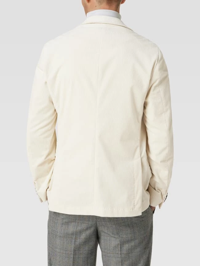 Schlussverkauf ? BOSS Slim Fit 2-Knopf-Sakko Aus Cord Modell 'Hanry' - Offwhite ? 5 Schlussverkauf ? BOSS Slim Fit 2-Knopf-Sakko Aus Cord Modell 'Hanry' - Offwhite ? – Bild 5