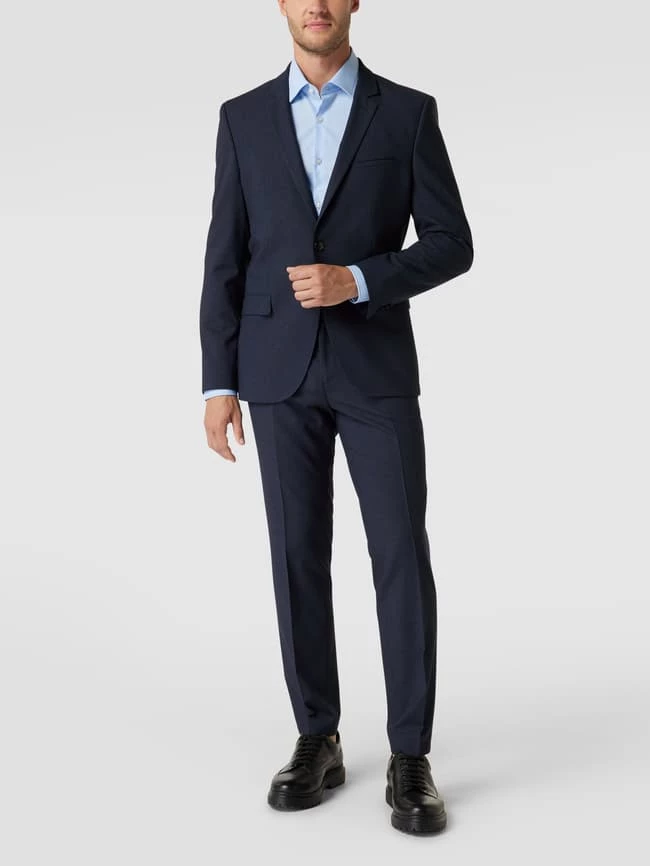 Großhandel ✨ HUGO 2-Knopf-Sakko Mit Reverskragen Modell 'Arti' - Marineblau ? 1 Großhandel ✨ HUGO 2-Knopf-Sakko Mit Reverskragen Modell 'Arti' - Marineblau ?