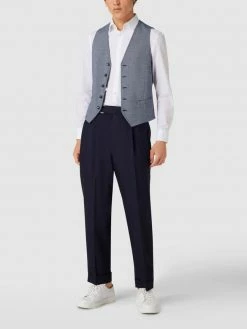 Blitzangebot ⌛ MCNEAL Weste Mit Allover-Muster - Blau ?