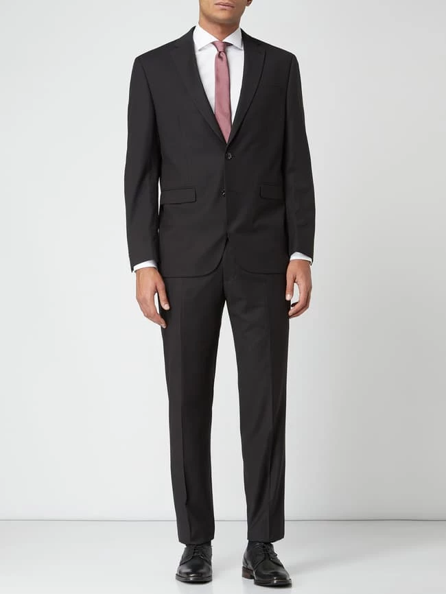 Besorgen ? Christian Berg Men Slim Fit 2-Knopf-Sakko Mit Webmuster - Schwarz ? 1 Besorgen ? Christian Berg Men Slim Fit 2-Knopf-Sakko Mit Webmuster - Schwarz ?