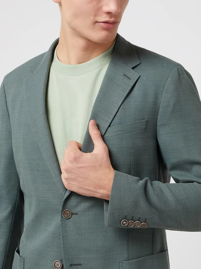 Neu ? Strellson Slim Fit 2-Knopf-Sakko Mit Stretch-Anteil Modell 'Acon' - Gras Grün ? 3 Neu ? Strellson Slim Fit 2-Knopf-Sakko Mit Stretch-Anteil Modell 'Acon' - Gras Grün ? – Bild 3