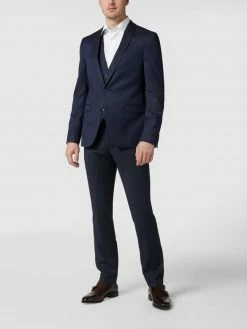 Tommy Hilfiger Store 22 Angebote ? MCNEAL Slim Fit Business-Hose Mit Webmuster - Marineblau ?