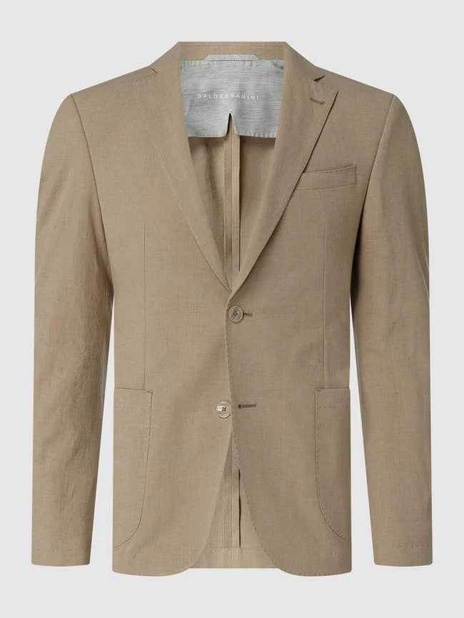 Besorgen ? Baldessarini Slim Fit 2-Knopf-Sakko Aus Leinenmischung Modell 'Surello' - Mittelbraun ? 1 Besorgen ? Baldessarini Slim Fit 2-Knopf-Sakko Aus Leinenmischung Modell 'Surello' - Mittelbraun ?