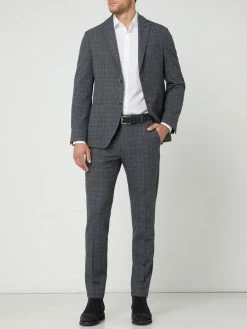 Rabatt ? Pierre Cardin Regular Fit 2-Knopf-Sakko Mit Stretch-Anteil Modell 'Manel' - 'Futureflex' - Blau ?