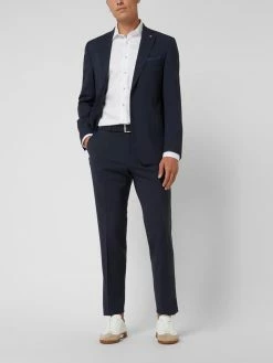 Budget ⭐ Carl Gross Anzughose Aus Schurwolle Modell 'Sven' - Marineblau ?