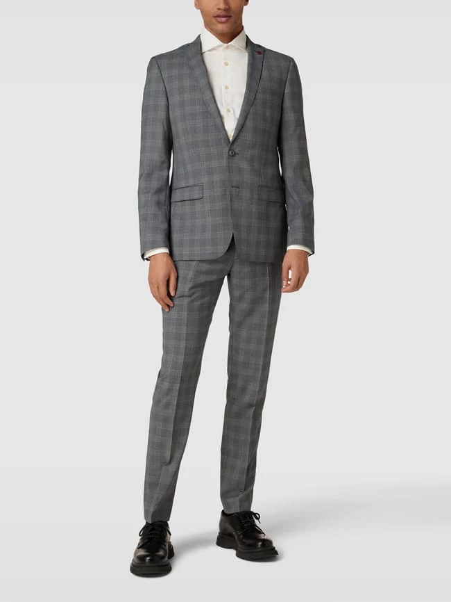 Angebote ? Roy Robson Slim Fit Anzug Mit Allover-Muster - Graphit ✨ 1 Angebote ? Roy Robson Slim Fit Anzug Mit Allover-Muster - Graphit ✨